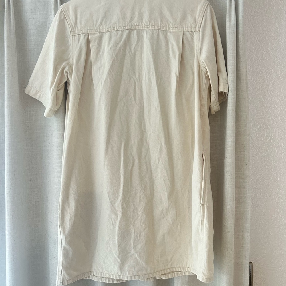 Universal Thread Cream Collared Shirt - image 4